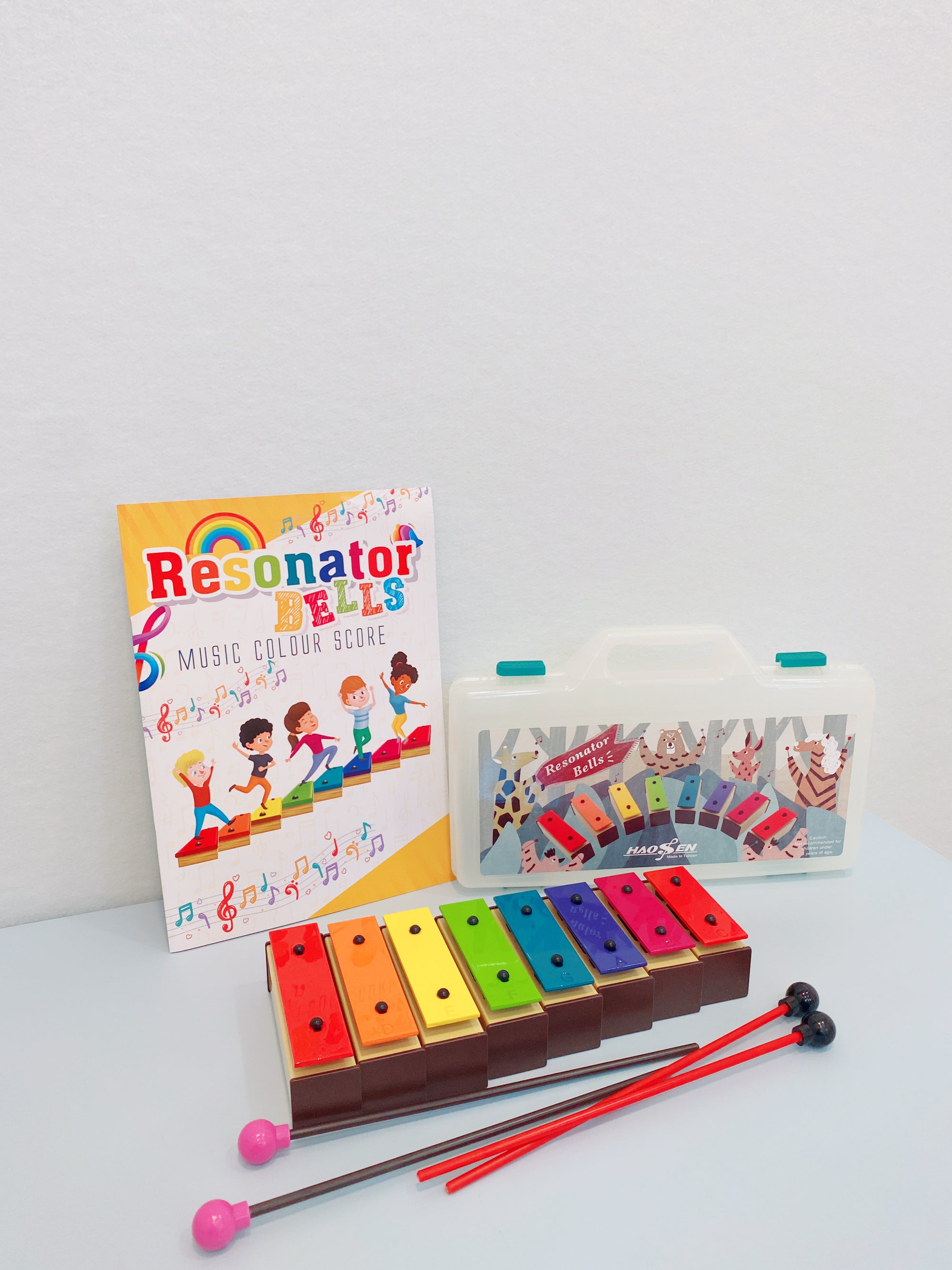 Package E: Resonator Bells (8 notes) + Resonator Bells Score (Book 1)