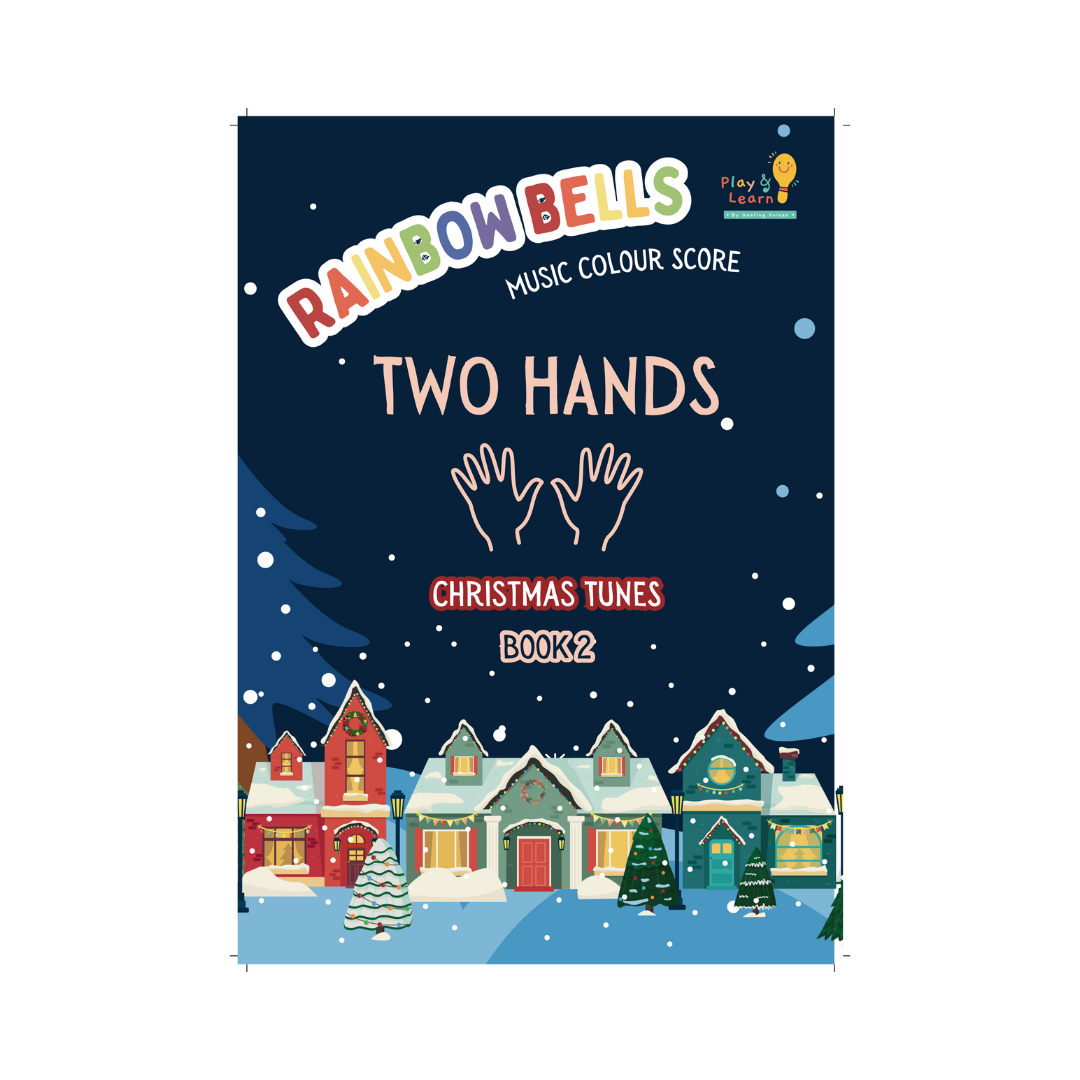 Christmas Rainbow Score Book 2 (For Rainbow Bells and Piano Stickers)