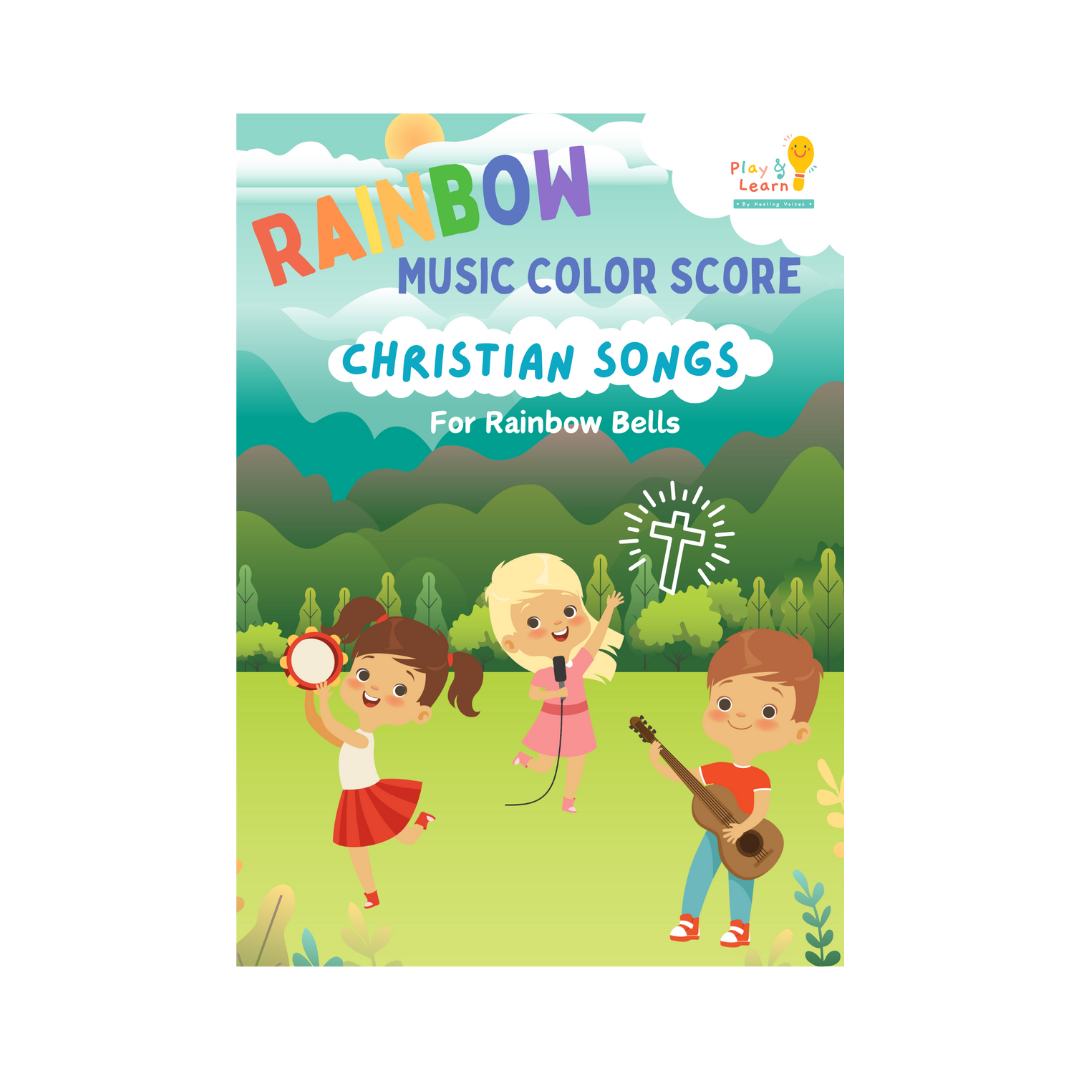 Christian Songs Rainbow Music Colour Score  Book