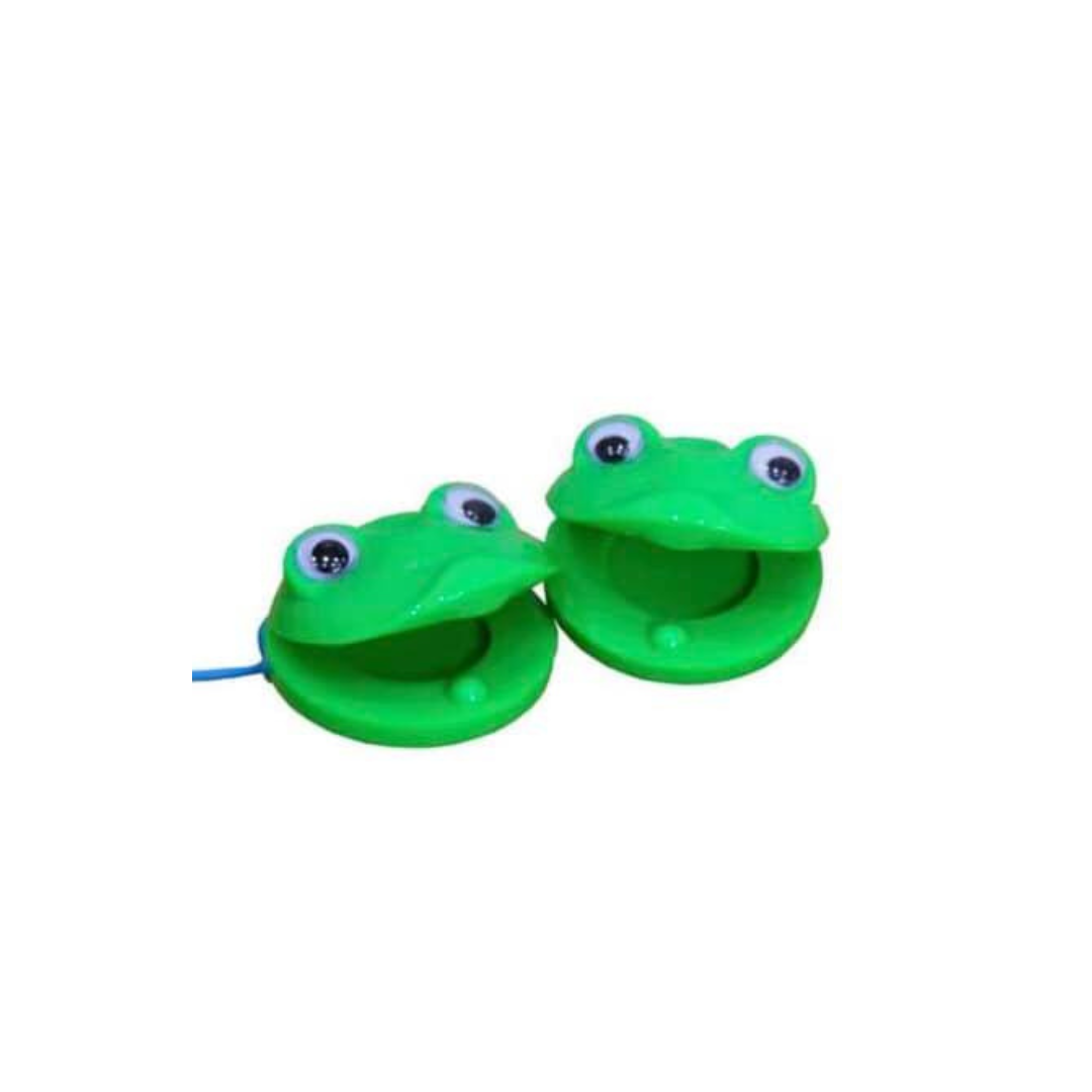 Plastic frog finger castanet (1 piece)