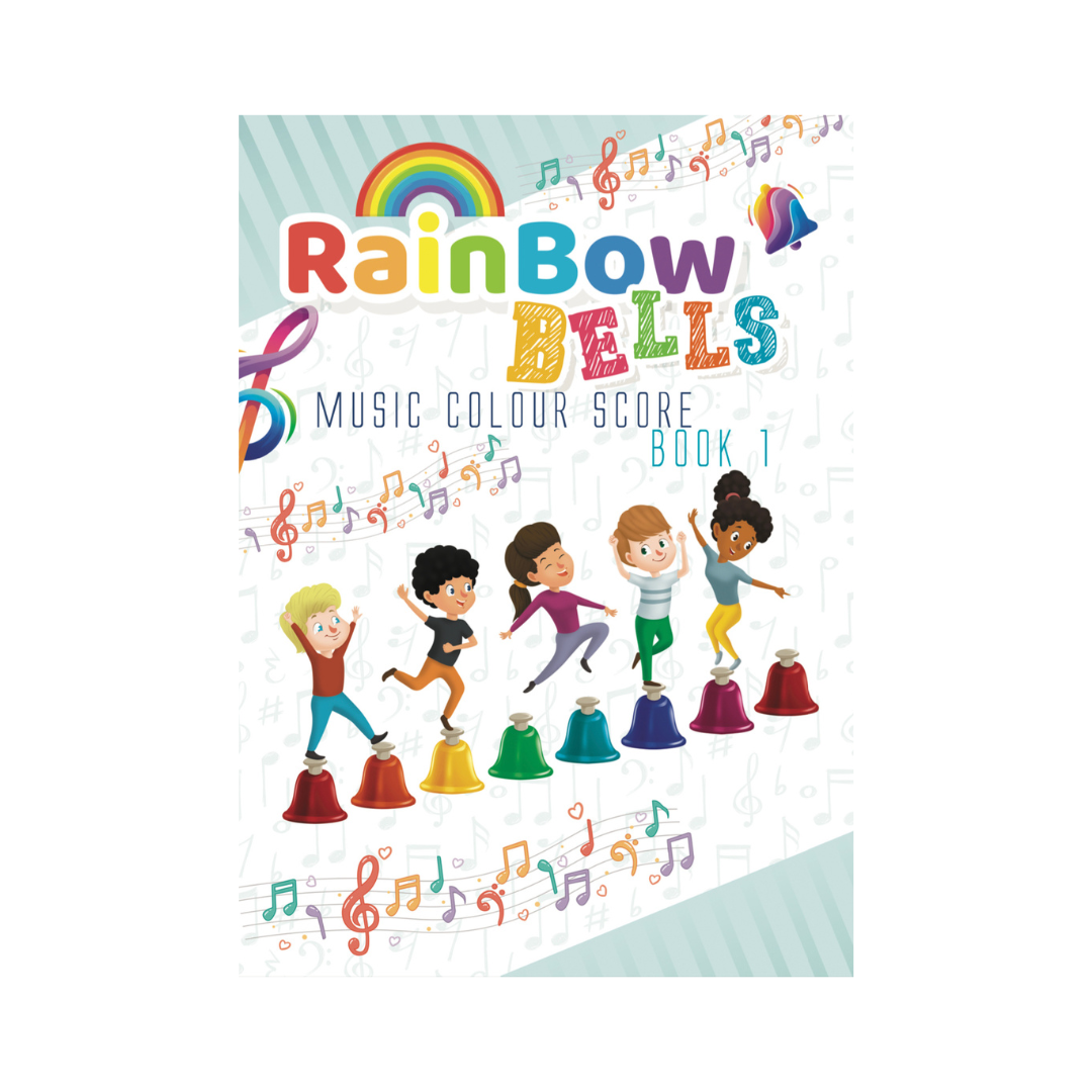 Rainbow Music Score (Book 1) (For Rainbow Bells and Piano Stickers)