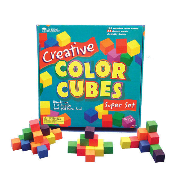 Creative color cubes super set