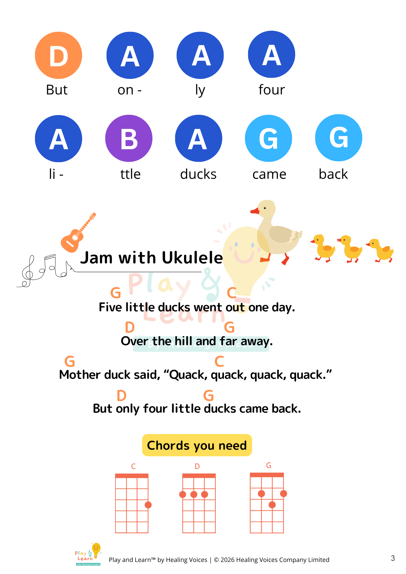 Rainbow Music Score Book Popular Tunes Digital Version