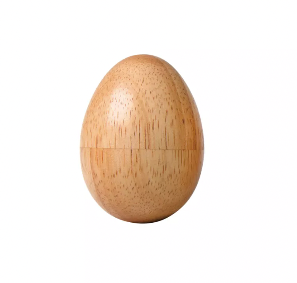 Wooden Egg Shaker