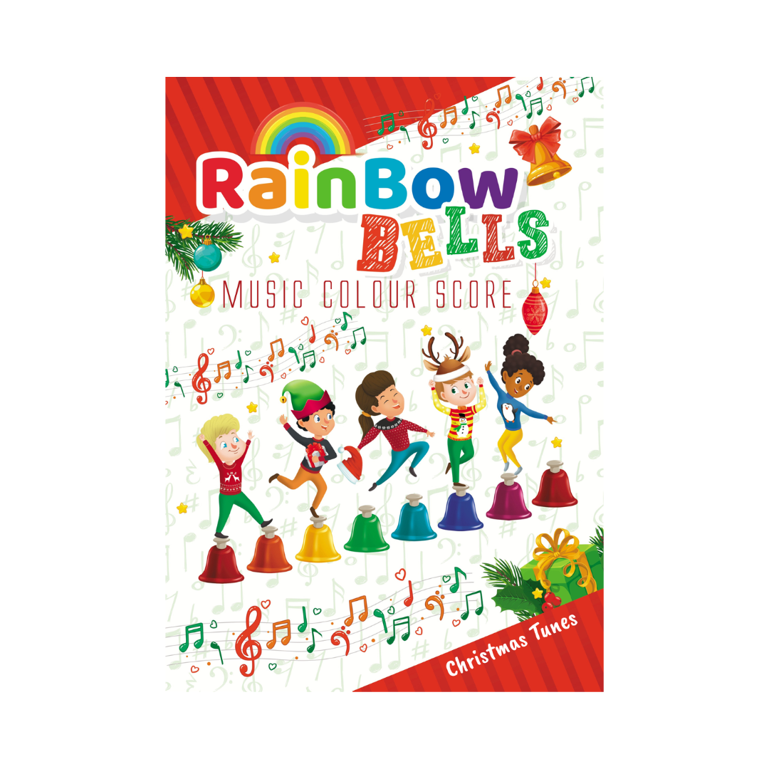 Christmas Rainbow Score Book 1 (For Rainbow Bells and Piano Stickers)