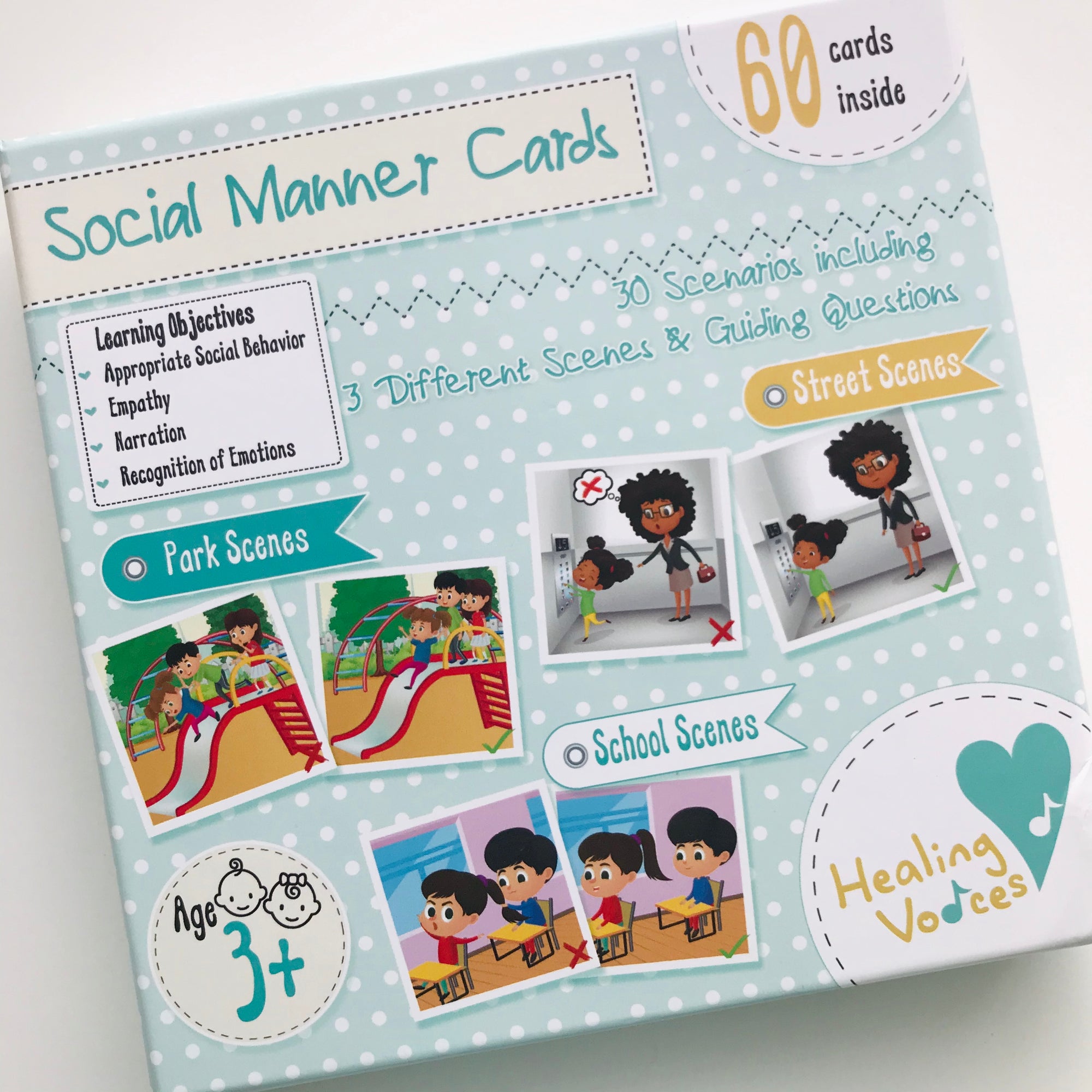 Social Manner Cards